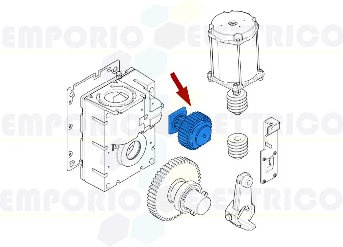 came pièce détachée groupe première réduction g2080 g2080e 119rig152