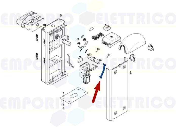 came pièce détachée levier transmission gard 8 119rig138