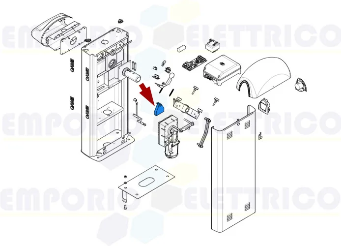 came pièce détachée étrier fixation ressort gard 8 119rig148