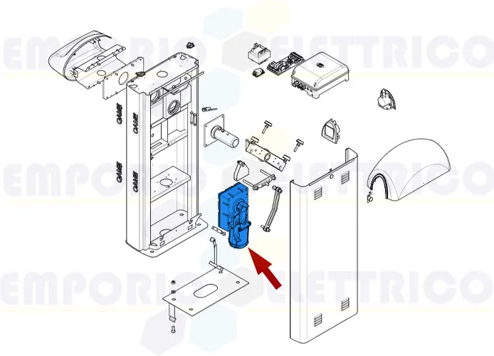 came pièce détachée motoréducteur g2080e g2080ie 119rig406