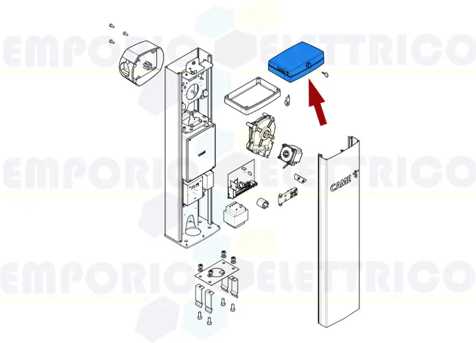 came pièce détachée couvercle gpt40ags 88003-0032