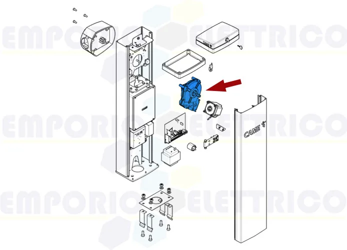 came pièce détachée réducteur gpt40ags 88003-0036