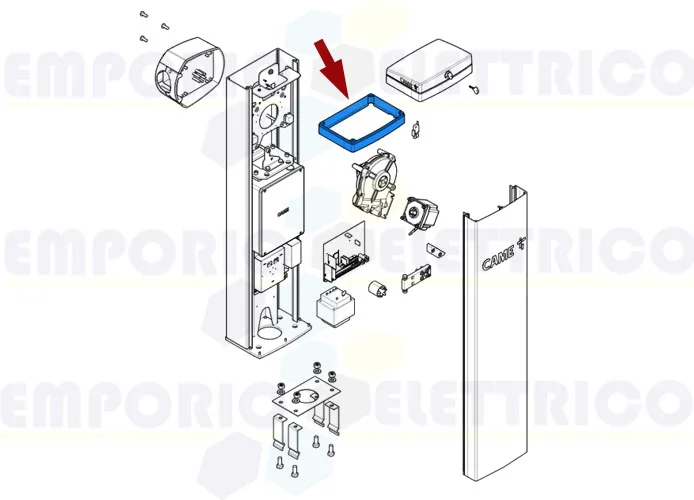 came pièce détachée couronne éclairage gpt40ags 2pz 88003-0053