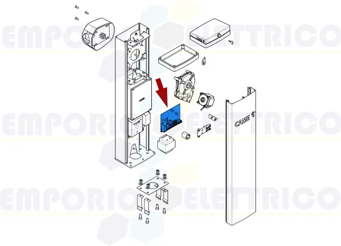 came pièce détachée carte zlb30a 88003-0054