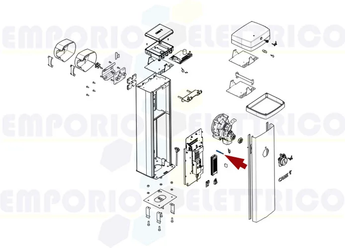 came ricambio cartouche chauffante gpx40 88003-0049