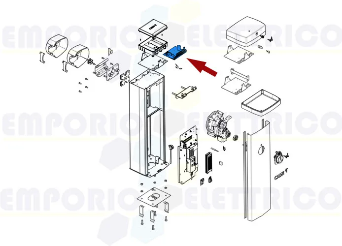 came pièce détachée carte zlb30b 88003-0055