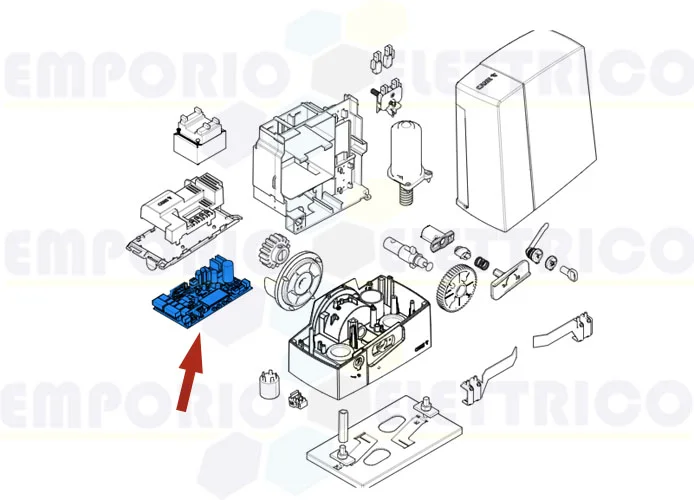 came pièce détachée carte électronique zbc1 7040 88001-0261