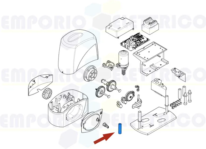 came pièce détachée écrou de fixation moteur 70mm 10pcs 88001-0273 