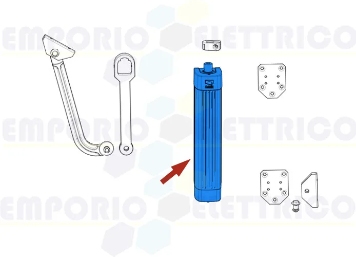 came pièce détachée motoréducteur f500 pas de bras 88001-0241