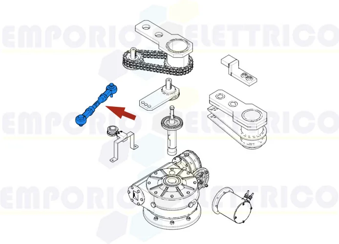 came pièce détachée levier de transmission superfrog 119ria037