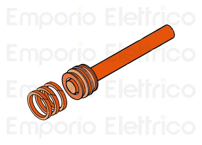 faac pièce détachée piston avec l'extrémité courbée 400 4350105