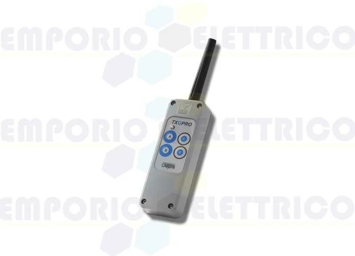 cardin émetteur 4 fonctions 433mhz txqpro449-4a