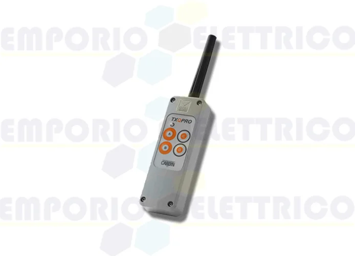 cardin émetteur à 4 fonctions 433mhz txqpro504-4A