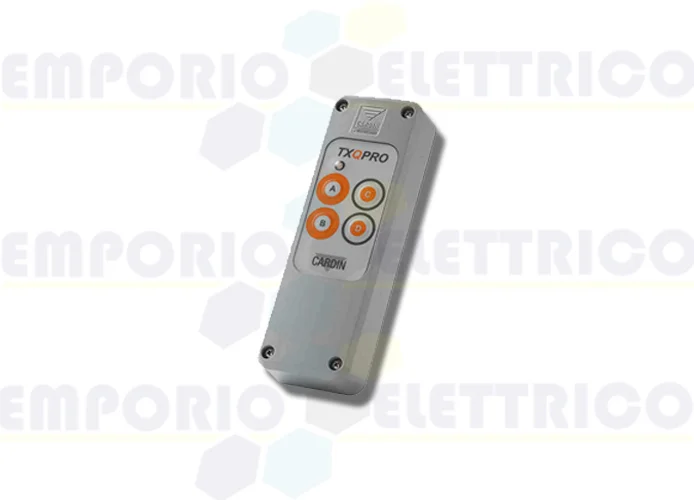 cardin transceiver bidirectionnel à 4 fonctions 433mhz txqpro504bd-4