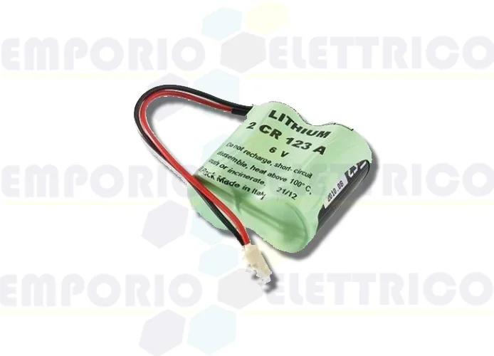 cardin paquet de batteries au lithium 6v zrl7.2-1.6