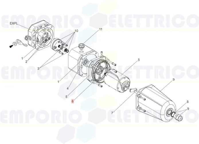 faac pièce détachée joint o-ring 72,69x2,62 (3287) 7090100025