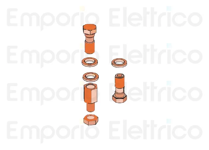 faac pièce détachée groupe raccord déverrouillage hydraulique 63002605