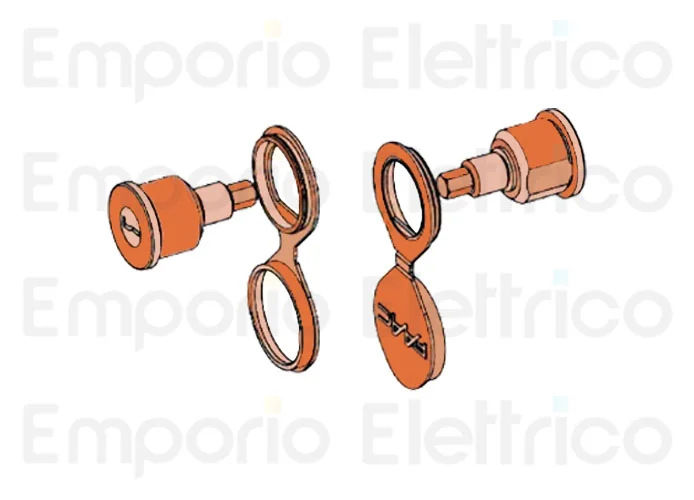 faac pièce détachée double serrure univers. déverrouillage hydraulique 63002615