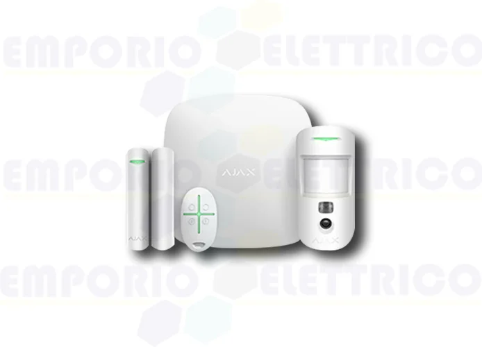 ajax starterkit cam plus wireless blanc 38174