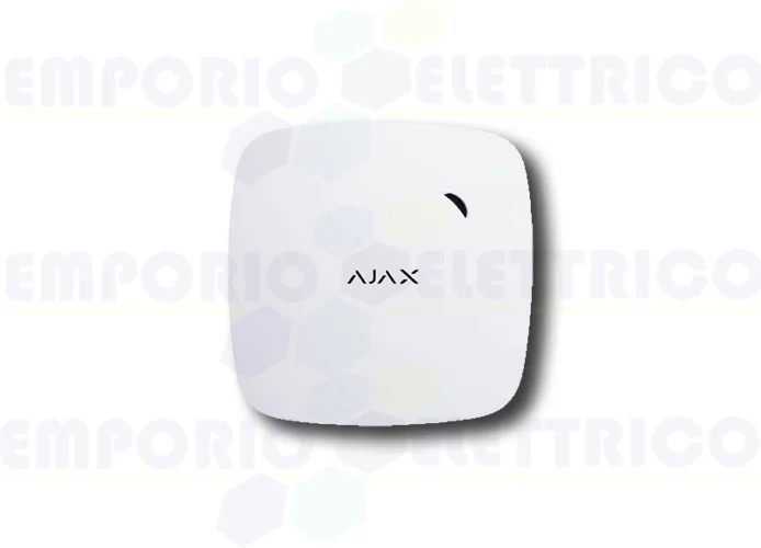 ajax détecteur de fumée sans fil blanc fireprotect plus 38107