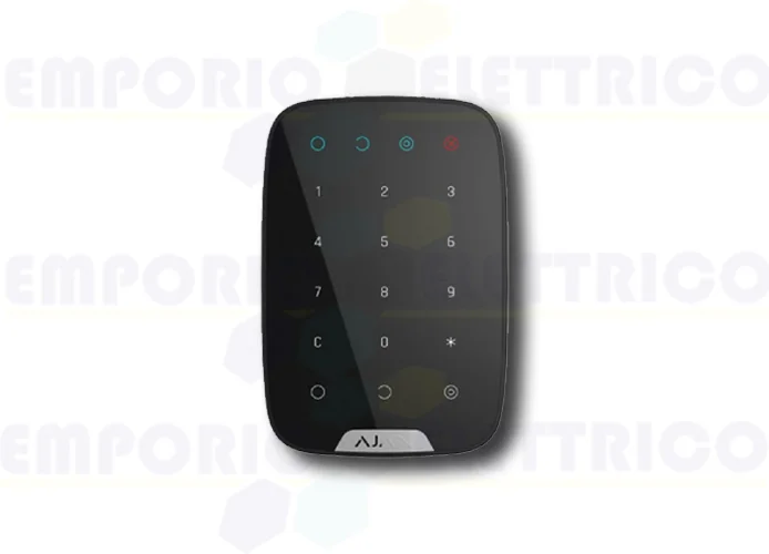 ajax clavier wireless bidirectionnel noir keypad 38248