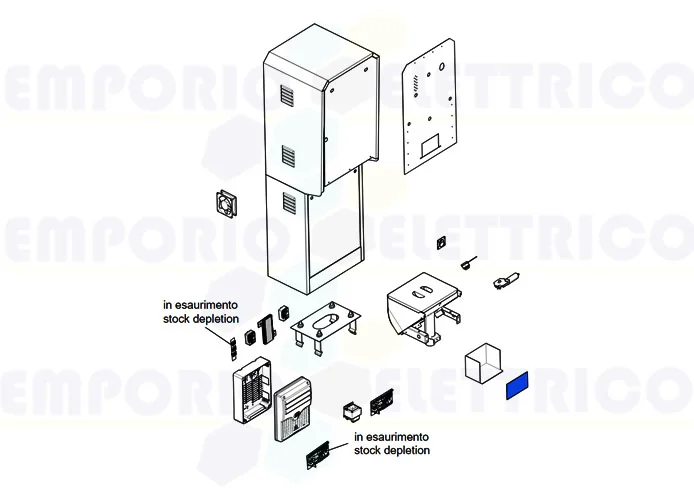 came pièce détachée porte plexiglass boîtier pse psu 119rig205 rig205